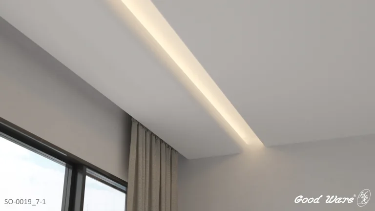 以HK-510線板與HK-651線板構成間接照明天花板效果圖