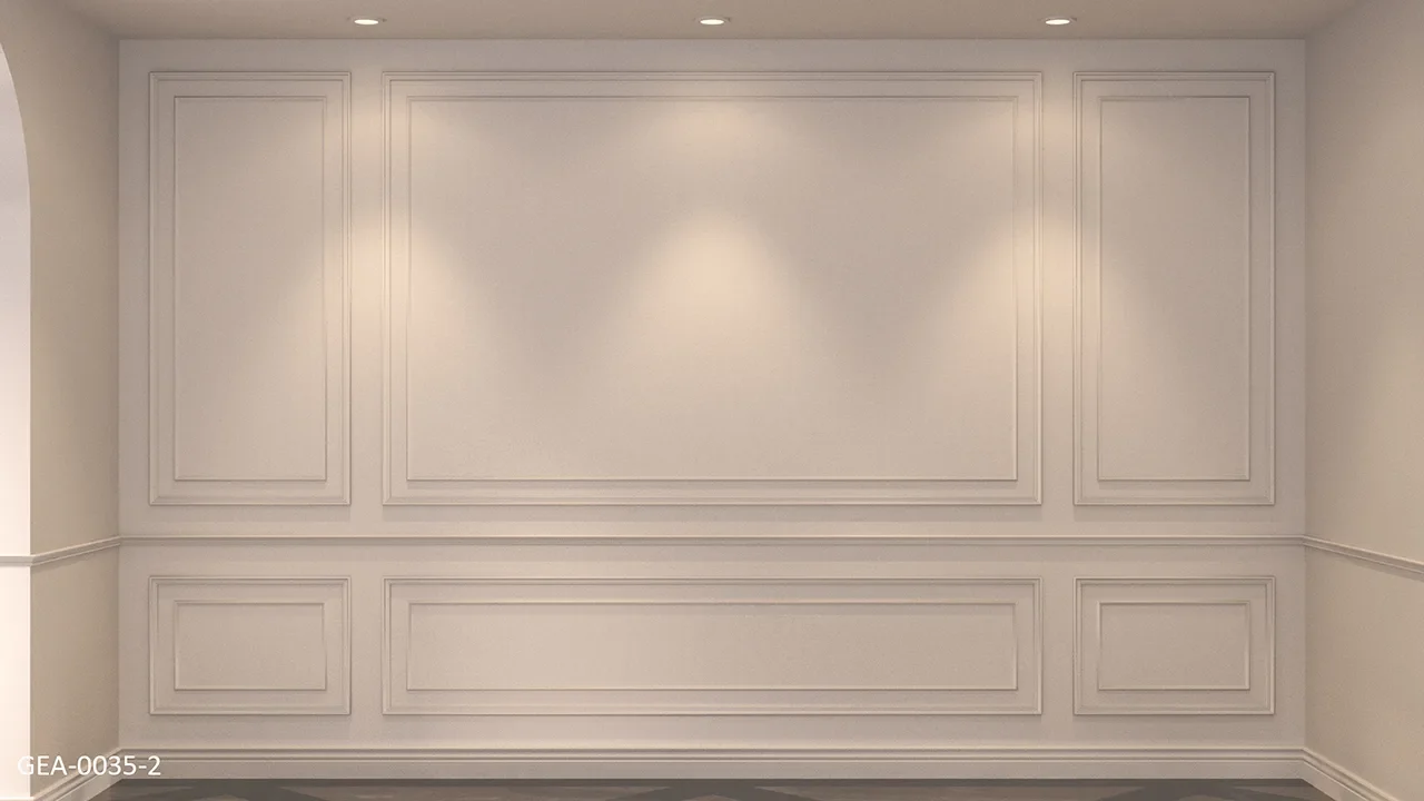 雙框線＋腰線設計效果圖